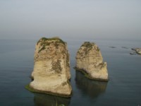 Pigeons rocks - Beirut