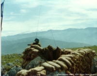Norsk soldat på post i Libanon 1978