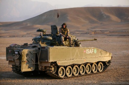 Norsk CV90 stormpanservogn i Afghanistan - ISAF